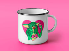 Load image into Gallery viewer, Enamel Mug Greta the Gremlin
