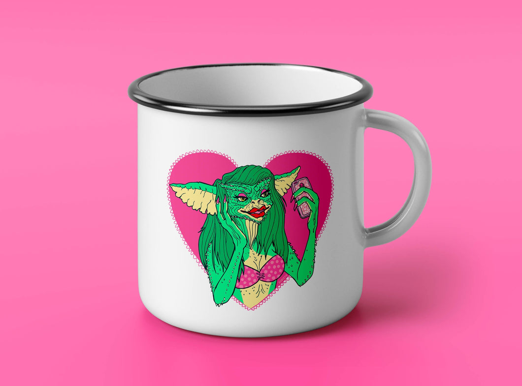 Enamel Mug Greta the Gremlin