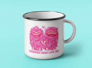 Enamel Mug Monsters need love too