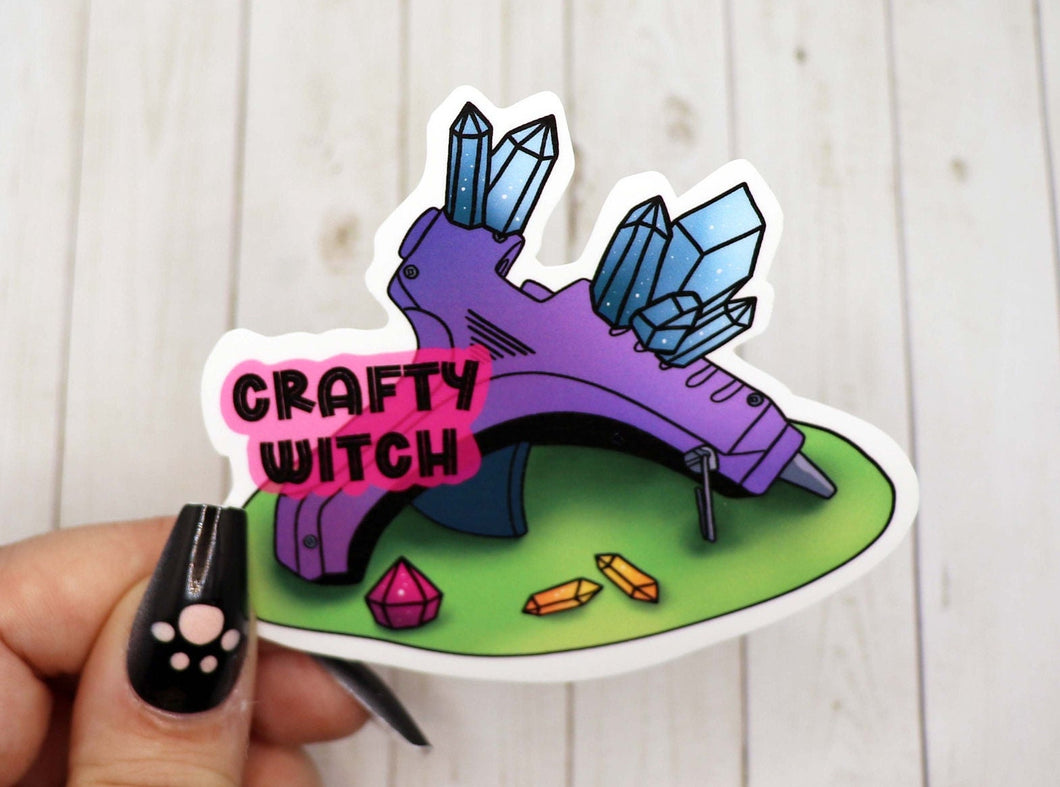 Crafty Witch Sticker