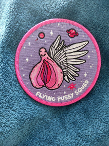 Flying Pussy Squad Embroidered Patch