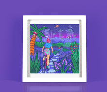 Load image into Gallery viewer, A ride Into Space Art Print
