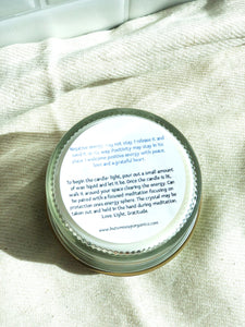 Space Clearing Candle/ Intention Candle / Organic Soy Candle / Candle | Candle