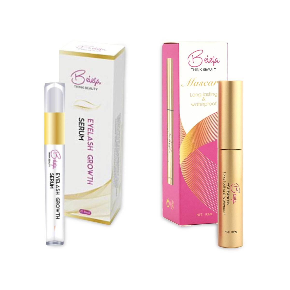 Eyelash Growth Serum Treatment & Voluminous Mascara Set