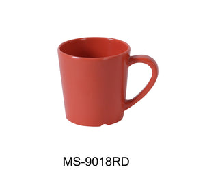 Yanco MS-9018RD Mile Stone Coffee/Tea Mug/Cup