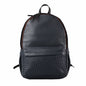 Weaved Journey Leather Backpack - Navy | Journey Collection