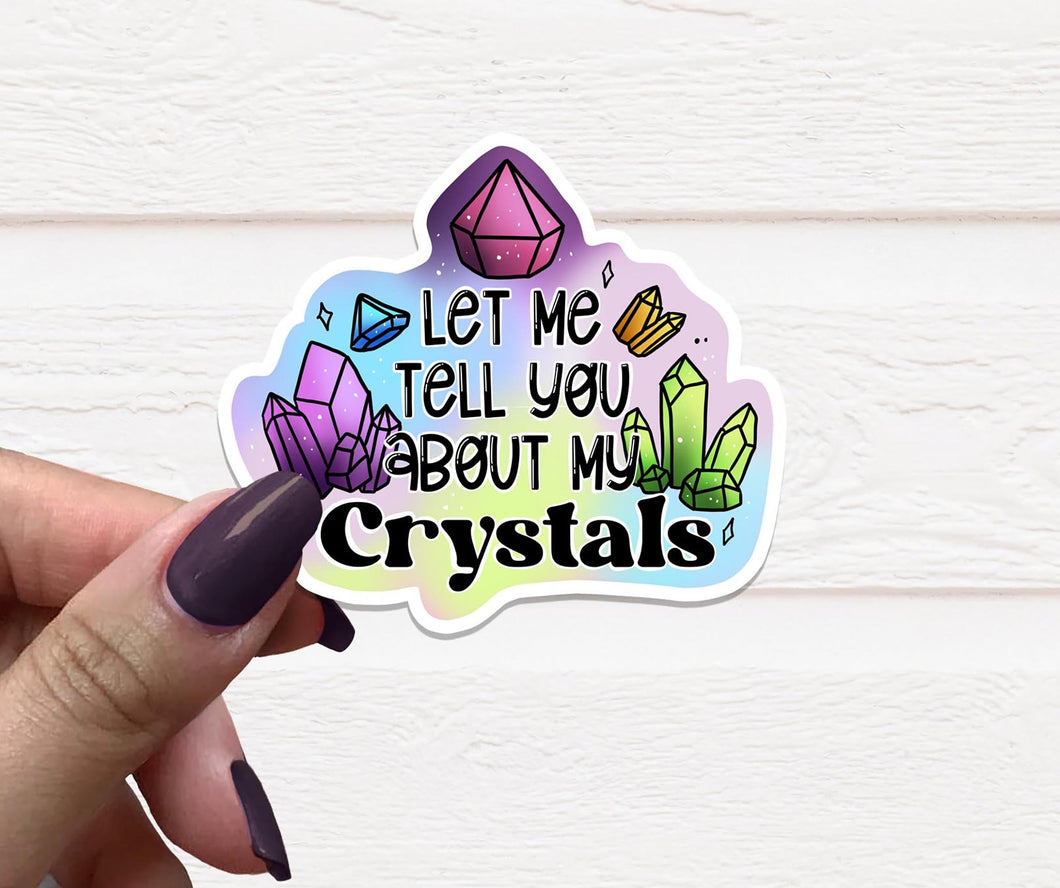 Copy of Just One More Crystal Vinyl Sticker