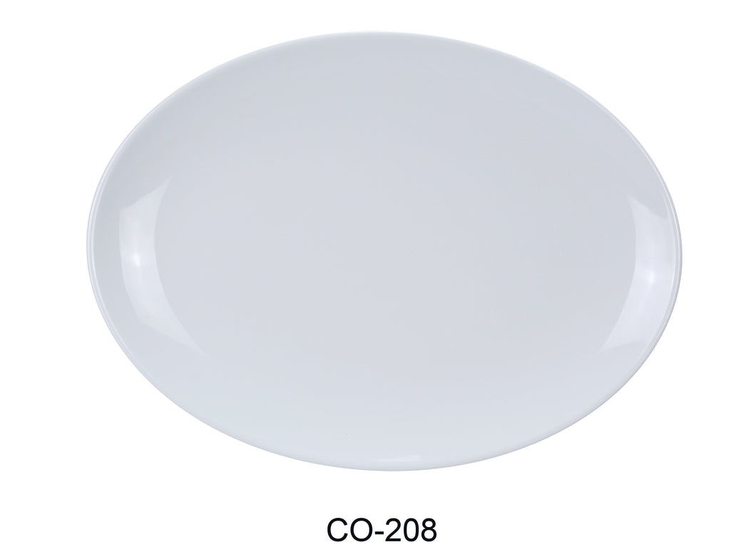 Yanco CO-208 Coupe Pattern Oval Platter