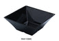 Yanco RM-4109BK Rome 10" Square Bowl