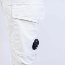 Load image into Gallery viewer, C.P. Company White Cotton C.P. Company Cargo Pants
