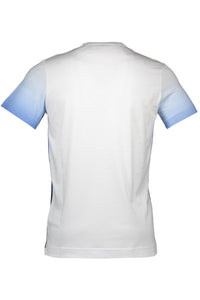 BIKKEMBERGS WHITE MEN'S SHORT SLEEVE T-SHIRT