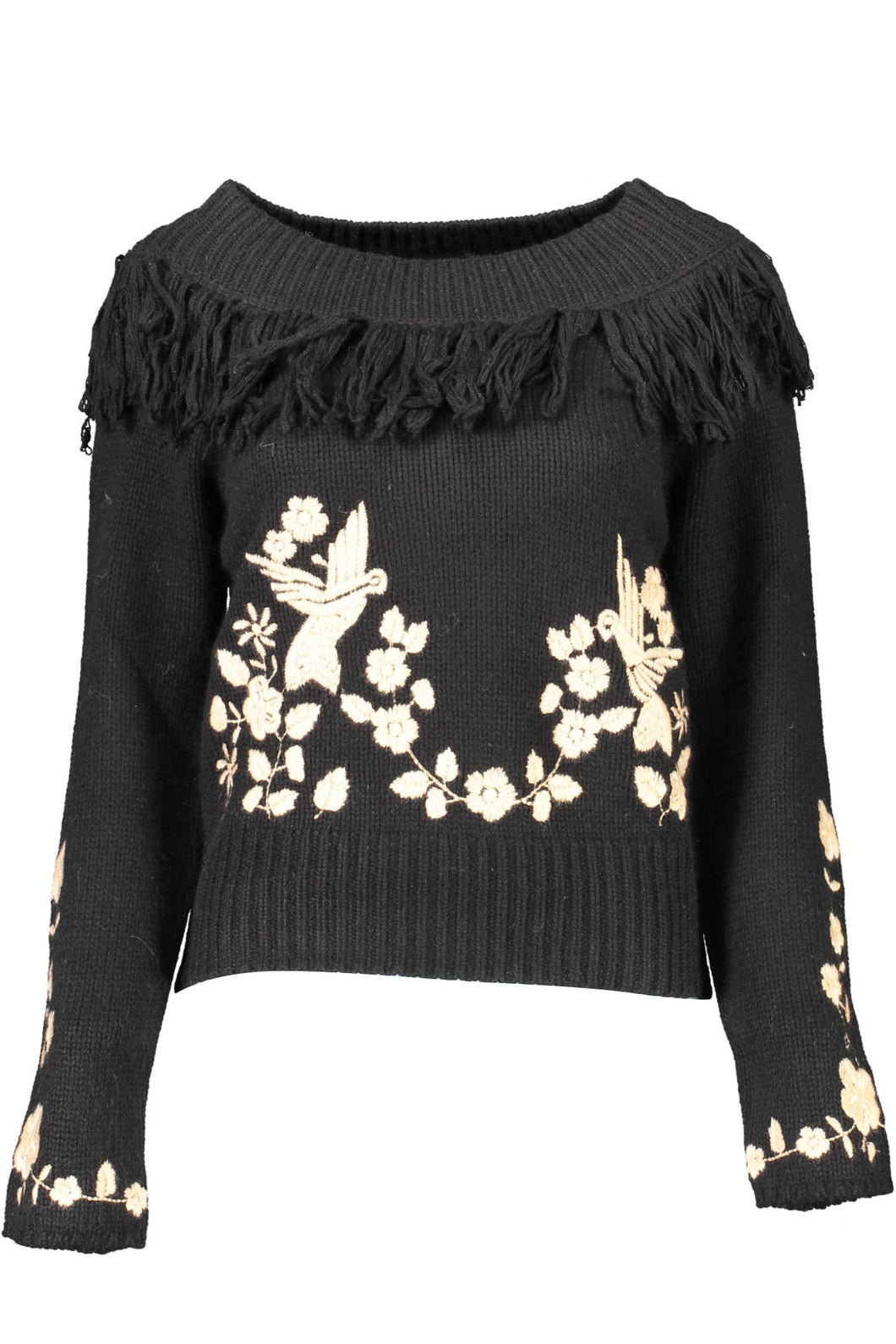 BLUGIRL BLACK WOMAN SWEATER