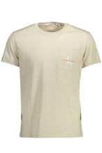 Load image into Gallery viewer, CALVIN KLEIN MEN&#39;S SHORT SLEEVE T-SHIRT BEIGE
