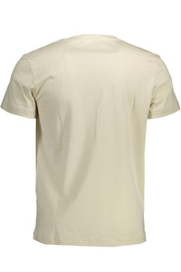 CALVIN KLEIN MEN'S SHORT SLEEVE T-SHIRT BEIGE