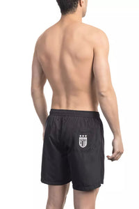 Bikkembergs Black Polyester Swimwear