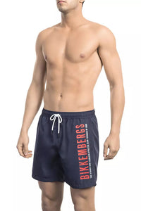 Bikkembergs Blue Polyester Swimwear