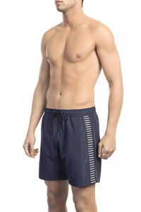 Bikkembergs Blue Polyester Swimwear