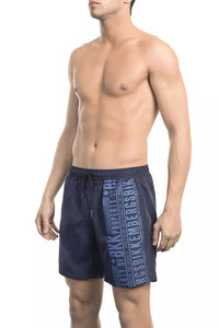 Bikkembergs Blue Polyester Swimwear