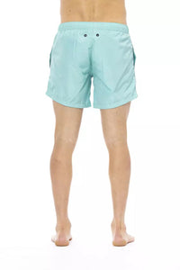 Bikkembergs Light-blue Polyester Swimwear