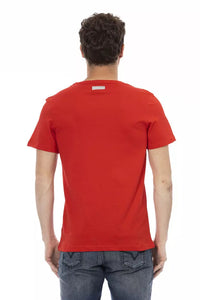 Bikkembergs Red Cotton T-Shirt