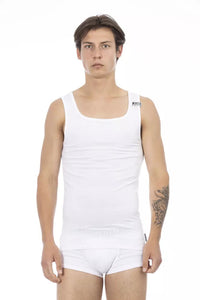 Bikkembergs White Cotton T-Shirt