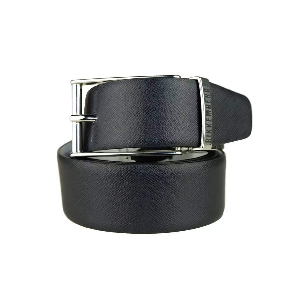 Bikkembergs Black Calfskin Belt