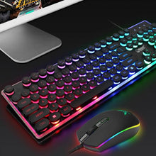 Load image into Gallery viewer, Dragon LED Backlight Gaming USB Wired Keyboard Mouse Set
