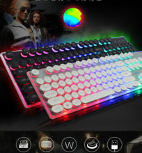 Load image into Gallery viewer, Dragon LED Backlight Gaming USB Wired Keyboard Mouse Set
