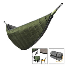 Load image into Gallery viewer, Durable Waterproof Nylon Outdoor Camping Hammock Underquilt
