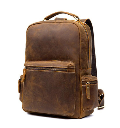 The Langley Backpack | Genuine Vintage Leather Backpack | Bags & Wallets