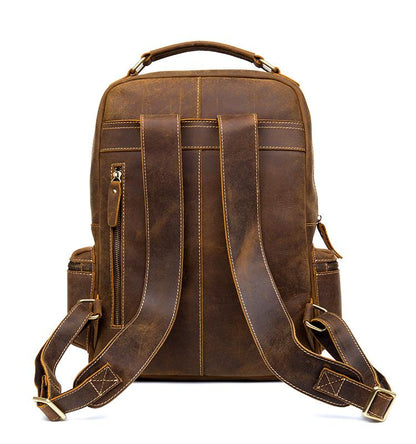 The Langley Backpack | Genuine Vintage Leather Backpack | Bags & Wallets