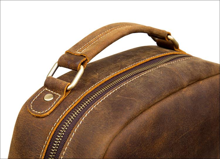 The Langley Backpack | Genuine Vintage Leather Backpack | Bags & Wallets