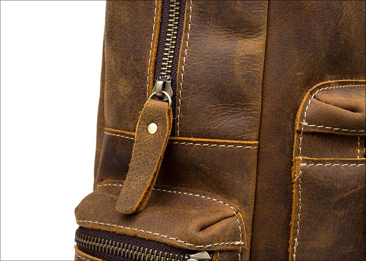 The Langley Backpack | Genuine Vintage Leather Backpack | Bags & Wallets