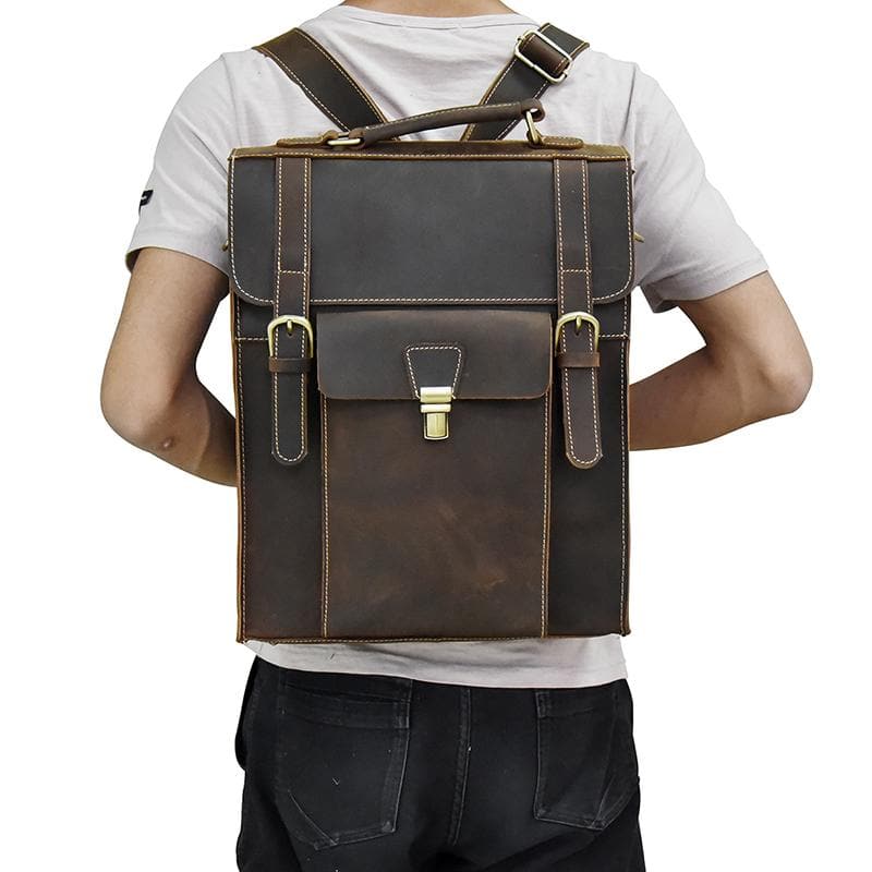 The Vali Backpack | Handmade Vintage Leather | Bags & Wallets