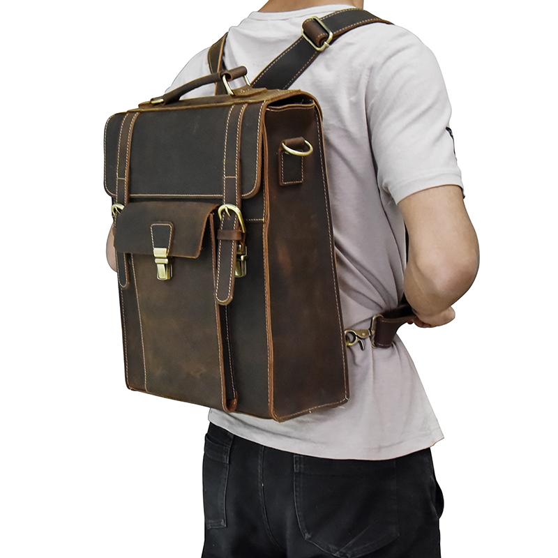 The Vali Backpack | Handmade Vintage Leather | Bags & Wallets