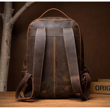 Load image into Gallery viewer, The Vernon Backpack | Genuine Vintage Leather Minimalist Backpack
