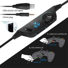 Load image into Gallery viewer, Dragon Stereo LED Gaming Headset with Microphone
