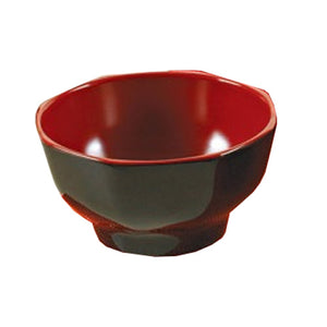 Yanco CR-3006 Black and Red Two-Tone Bowl