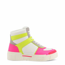 Load image into Gallery viewer, Neon Pink High Top Sneakers
