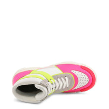 Load image into Gallery viewer, Neon Pink High Top Sneakers
