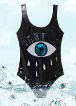 Load image into Gallery viewer, Black Tank with Sequin Eye
