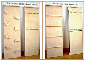 Climbing Triangle and Ramp Set 2 in1