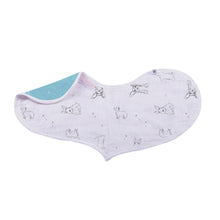 Load image into Gallery viewer, Dandelions Bamboo Heart Bib 2PK
