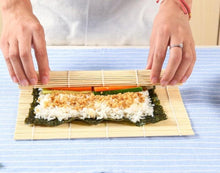 Load image into Gallery viewer, DIY Bamboo Sushi Rolling Mat Set ( 2 Sets)
