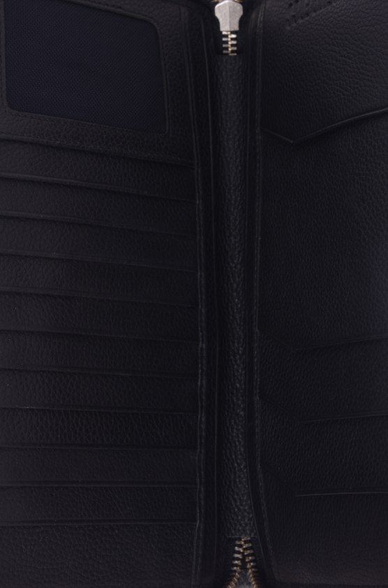 Bikkembergs Black Calfskin Wallet