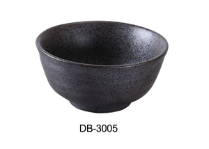 Yanco DB-3005 Diamond Black Collection 4.5" Rice Bowl 10 oz