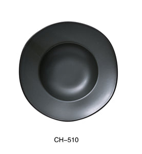 Yanco CH-510 Champs 10 3/4" X 1 3/4"H PASTA PLATE 12 OZ