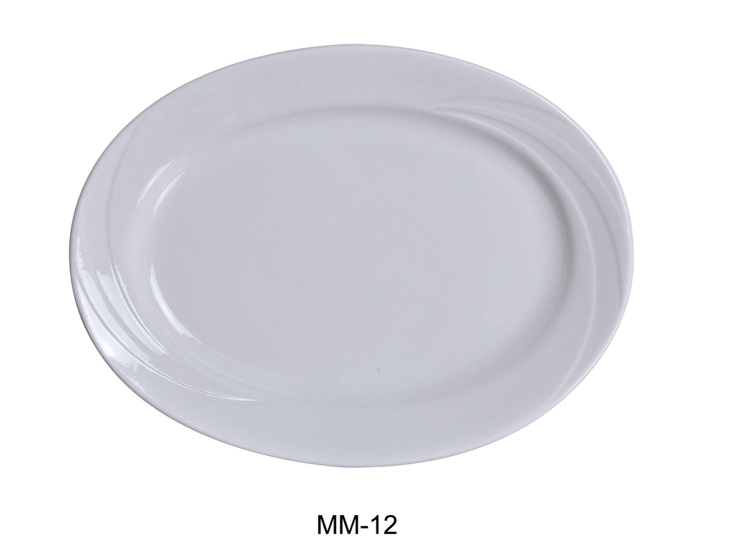 Yanco MM-12 Miami Oval Platter